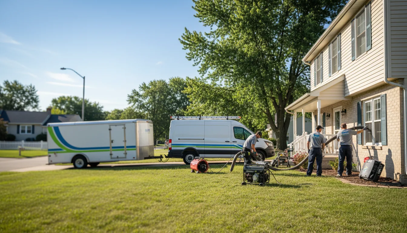 Flooded Basement Restoration And Cleanup With Repair in Aberdeen Proving Ground, MD near me